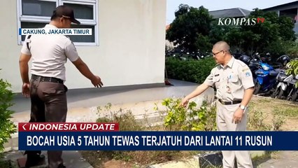 Download Video: Tragis! Bocah 5 Tahun Tewas Terjatuh dari Lantai 11 Rusun Gara-Gara Rebutan HP dengan Kakaknya