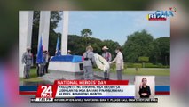 Paggunita ng Araw ng mga Bayani sa Libingan ng mga Bayani, pinangunahan ni Pres. Bongbong Marcos | 24 Oras