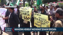 Mahasiswa Unjuk Rasa Tolak Kenaikan Harga BBM Subsidi
