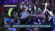 Konser Dangdut di Lumajang Ricuh, TNI dan Polisi Turun Tangan