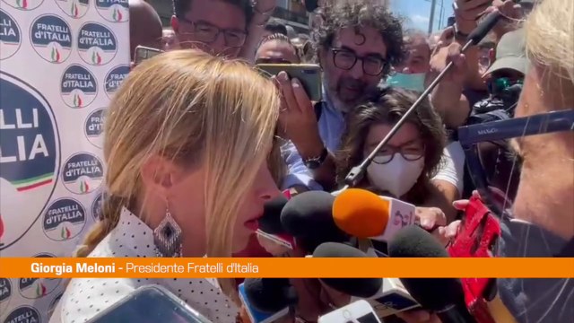 Meloni In Sicilia il centrodestra si compatta su Renato Schifani