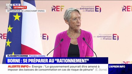 Élisabeth Borne: "L'heure n'est plus au chacun pour soi, l'heure est à la responsabilité collective"