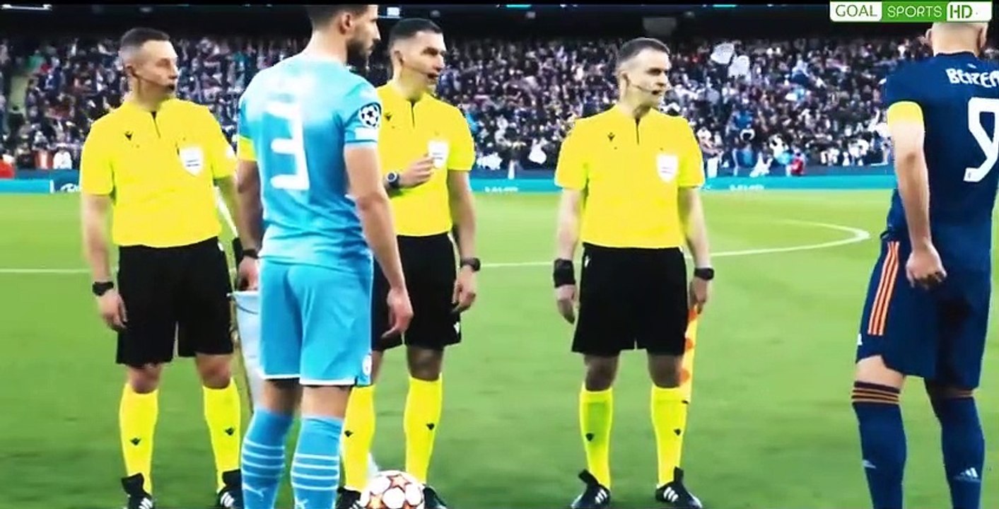 ملخص مباراة مانشستر سيتي وريال مدريد 4-3  دوري ابطال اوروبا 2022  تعليق حفيظ الدراجي