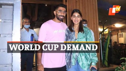WATCH- Jaspreet Bumrah With His Wife Sanjana Ganesan