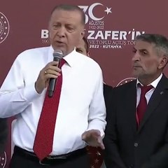 Erdoğan, okuduğu bölümden mezun olup alanında iş bulamayanları suçladı