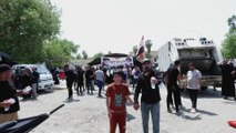 مسلحون يقاطعون مراسل العربية خلال نقله الاحتجاجات في بغداد