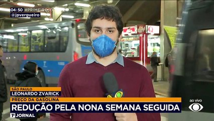 Preço da gasolina cai pela nona semana seguida 29/08/2022 11:25:44