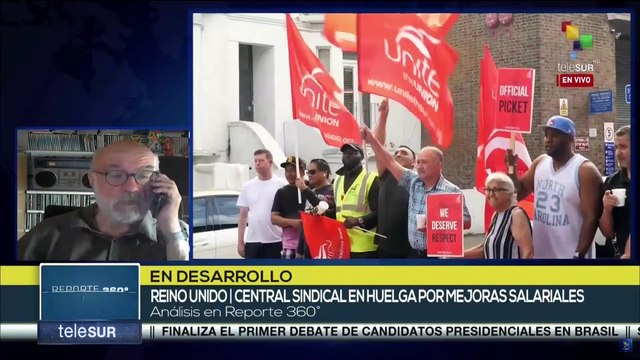 Reporte 360º 29-08: Sindicatos de Reino Unido intensifican huelgas por aumentos salariales