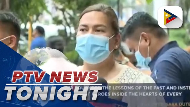 VP Sara Duterte urges Filipinos to work together in addressing PH problems