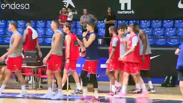 La Selección Española prepara la fase final de cara al Eurobasket 2022
