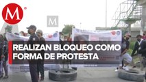 Familiares de mujer desaparecida protestan en Edomex