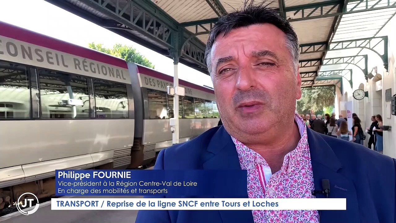 Le Journal - 29/08/2022 - TRANSPORT : Reprise de la ligne SNCF entre Tours et Loches