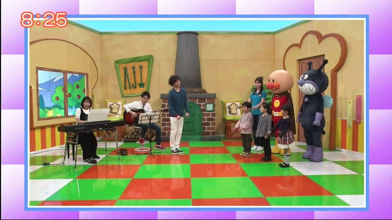 それいけ！アンパンマンくらぶ うた・まちがいさがし・どうぶつ・松田優のアクション 220826P3