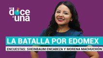 #EnVivo | #DeDoceAUna | Encuestas: Morena machuchón, AMLO estable | La batalla por edomex