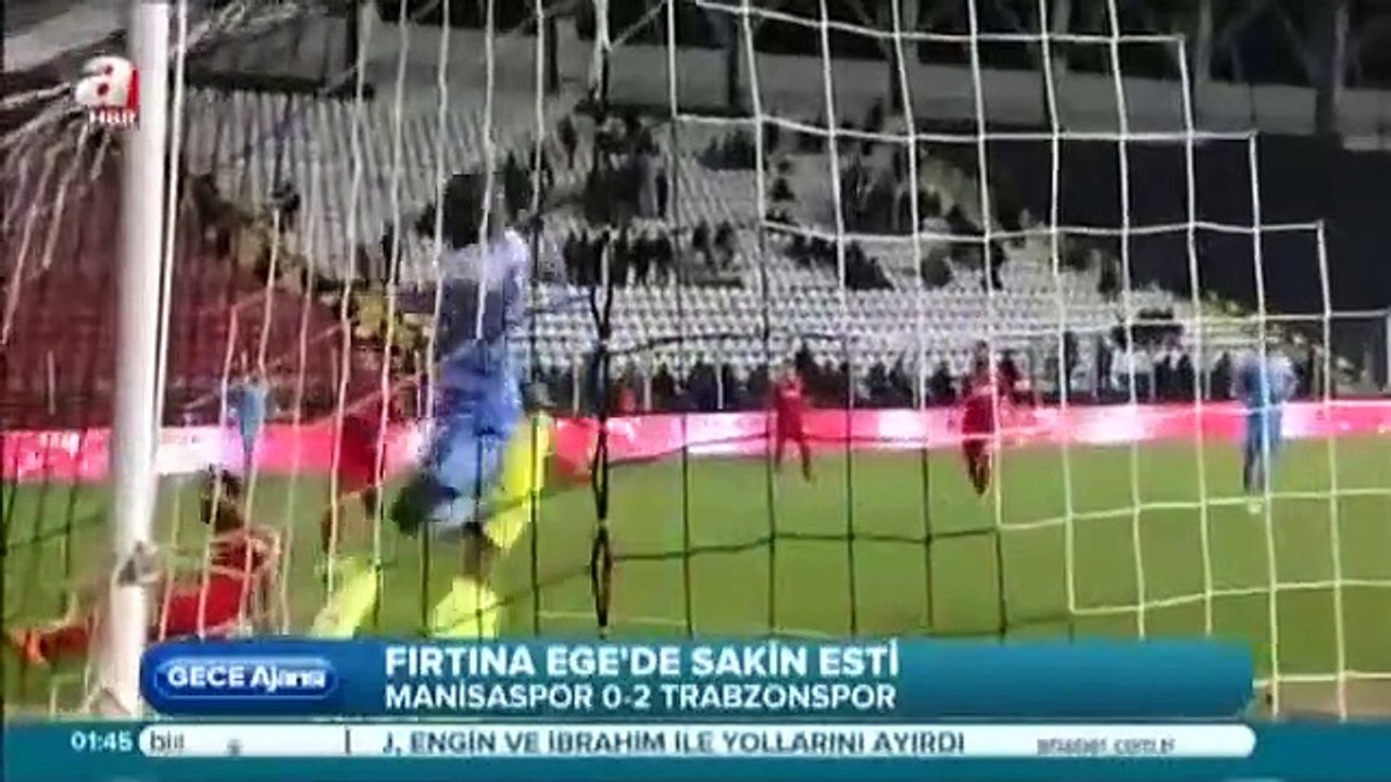 Manisaspor 0-2 Trabzonspor 01.01.2015 - 2014-2015 Turkish Cup Group B Matchday 4