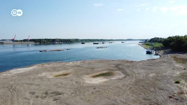Чрезвычайная ситуация: Дунай мелеет из-за аномальной жары