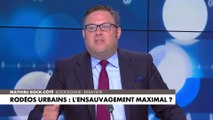 Mathieu Bock-Côté sur les rodéos urbains : «C'est un geste de pouvoir»