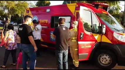 Siate atende vítima de atropelamento