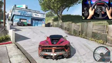 LA FERRARI Steering Wheel Gameplay