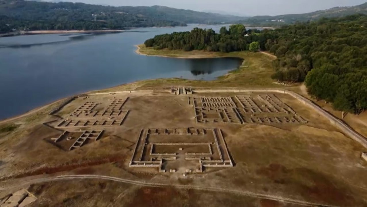 Severe Drought Reveals Ancient Roman Camp Video Dailymotion