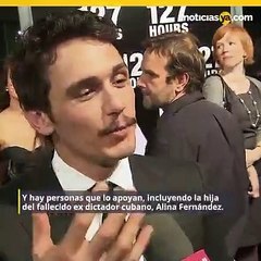 El actor James Franco regresa a la pantalla grande... ¡Como Fidel Castro!