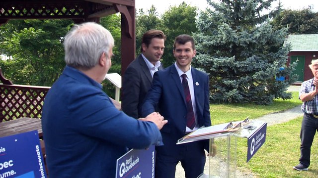 Jour 2 campagne électorale François Legault à Rivière-du-Loup