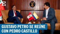 Gustavo Petro se reúne con Pedro Castillo