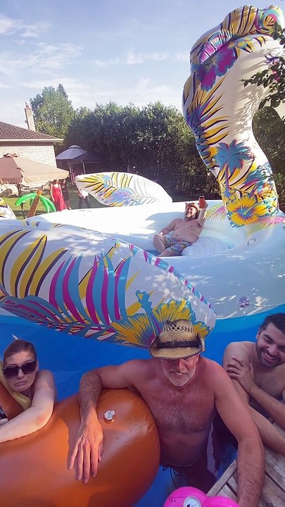 When You're Told to Bring Your Own Pool Floatie