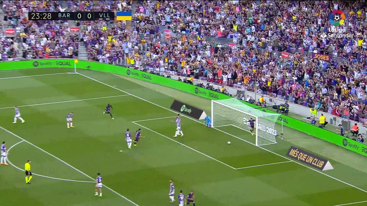 Resumen de FC Barcelona vs Real Valladolid (4-0)