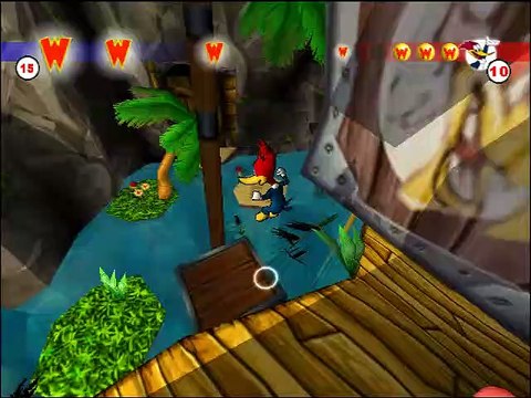 Woody Woodpecker online multiplayer - ps2