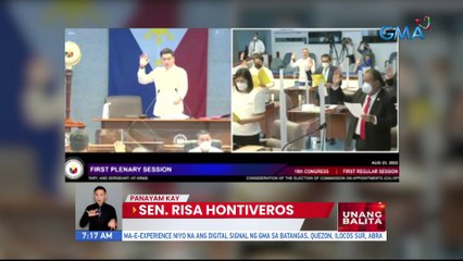 Panayam kay Sen. Risa Hontiveros (August 30, 2022) | UB
