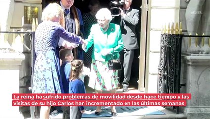 Es "inusual" que la visite tanto: ¿está preocupado el príncipe Carlos por su madre?