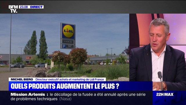 Michel Biero (Lidl): Je ne vais pas augmenter de façon importante mes prix de vente parce que je dois payer plus cher une facture d'énergie