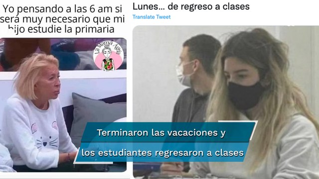 Estos son los mejores memes que dejó el regreso a clases
