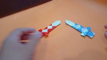 Sword Origami || How To Make Sword Origami