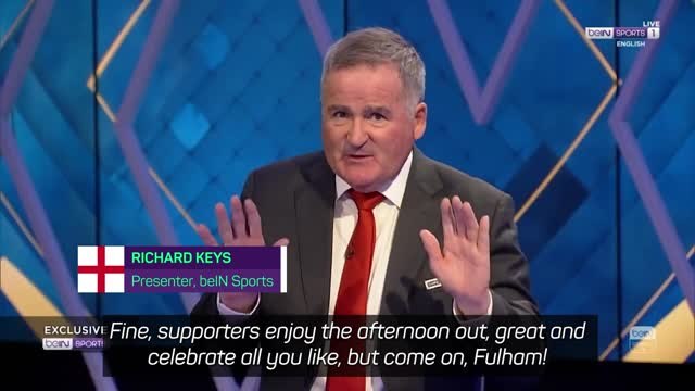TV veteran Keys accuses Arsenal of 'over-celebrating' Fulham win