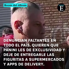 Kiosqueros protestan en la puerta de Panini por las figuritas del álbum del Mundial Qatar 2022: denuncian complot