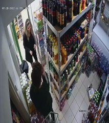 Store Stocker Startled at Work