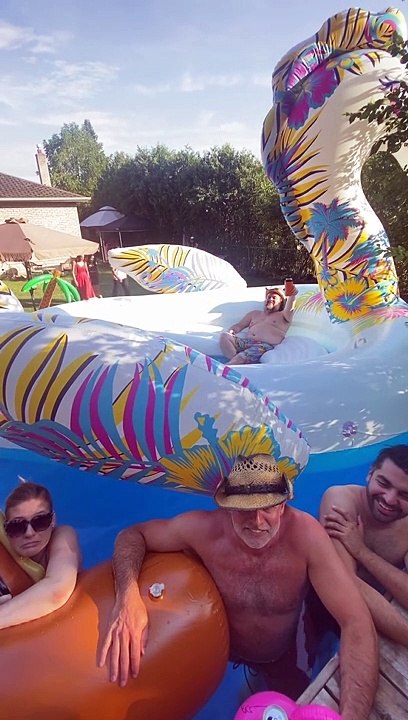 When You're Told to Bring Your Own Pool Floatie