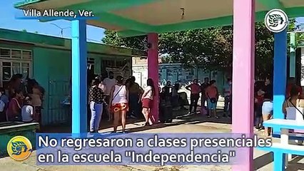 No regresaron a presenciales en la escuela "Independencia"