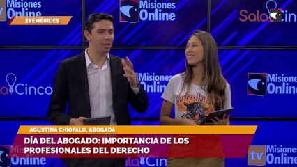 Sala cinco Día del abogado importancia de los profesionales del derecho