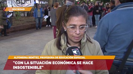 "Con la situación económica se hace insostenible"