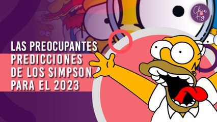 Las preocupantes predicciones de Los Simpson para el 2023