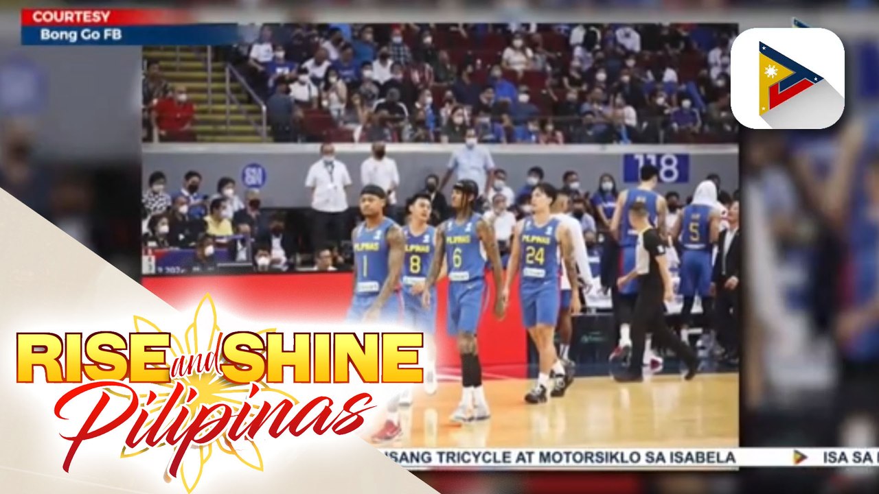 Gilas Pilipinas, tinambakan ang koponan ng Saudi Arabia sa 2023 FIBA World Cup Asian Qualifiers; Pangulo, personal na pinanood ang game ng Gilas Pilipinas