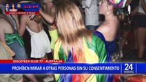 Australia: Discoteca prohíbe mirar a otras personas sin su consentimiento