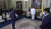 Maduro dá as boas-vindas a embaixador colombiano