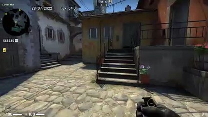 How to Smoke Ruins on Inferno, option 1 - CSGO