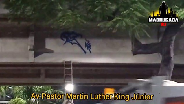 Madrugada Rio de Janeiro /Zona norte- Flagra de Piachadores/taggers busted