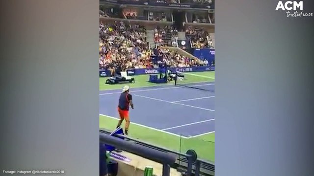 Nick Kyrgios and Thanasi Kokkinakis rally at the US Open | August 30, 2022 | ACM