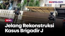 Jelang Rekonstruksi Kasus Pembunuhan Brigadir J, Rumah Dinas Ferdy Sambo Dijaga Ketat Brimob